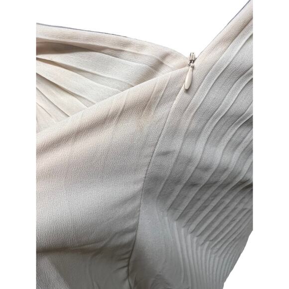 NWT French Connection Strapless Pink Dress, Size 12 Chic Party or Wedding Guest - Picture 9 of 11